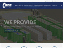 Tablet Screenshot of mbrtech.com.au